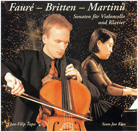 CD with sonatas for cello and piano